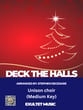 Deck The Halls Unison choral sheet music cover